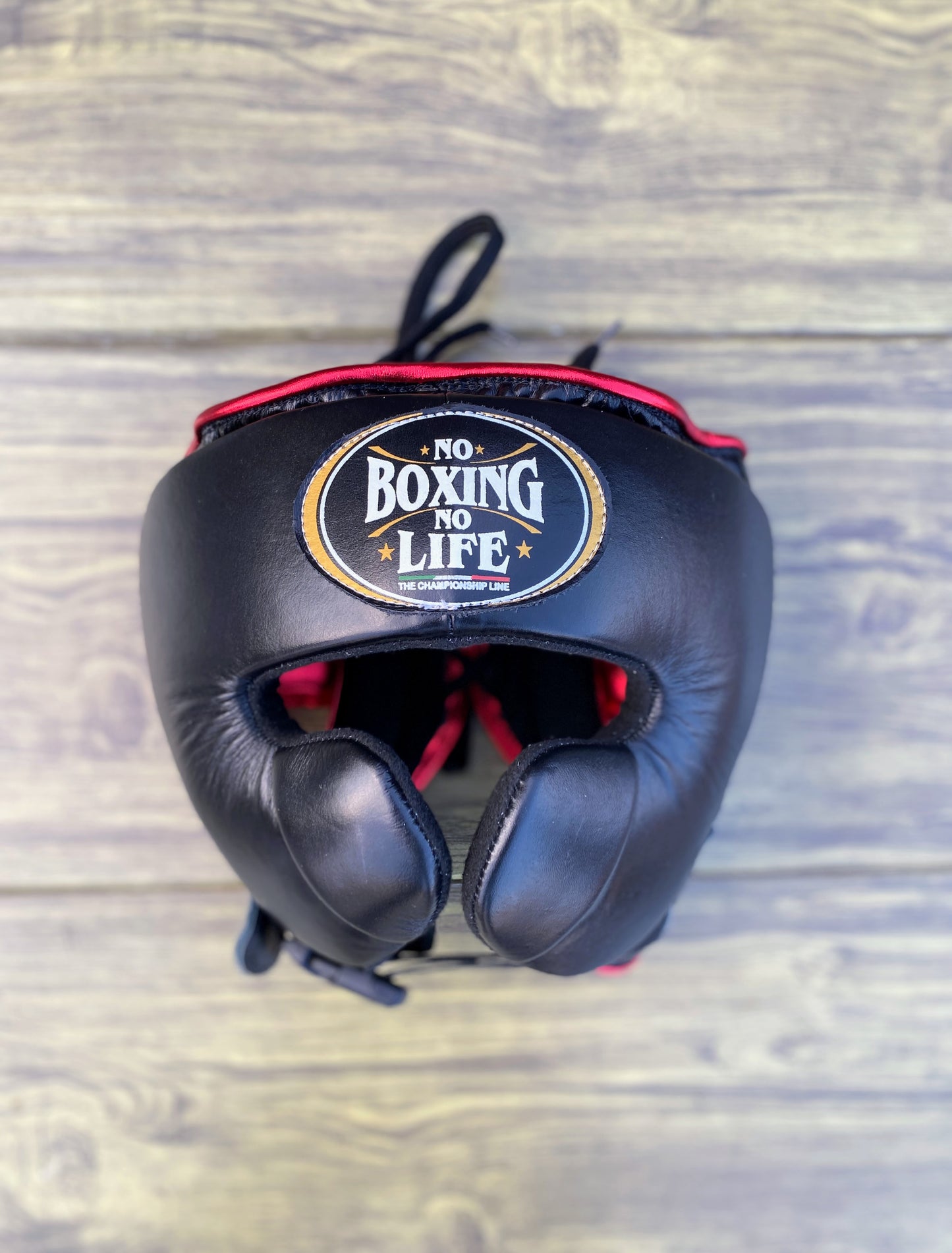 No Boxing No Life set, NBNL Black/Red Boxing set, No Boxing No Life Head Guard