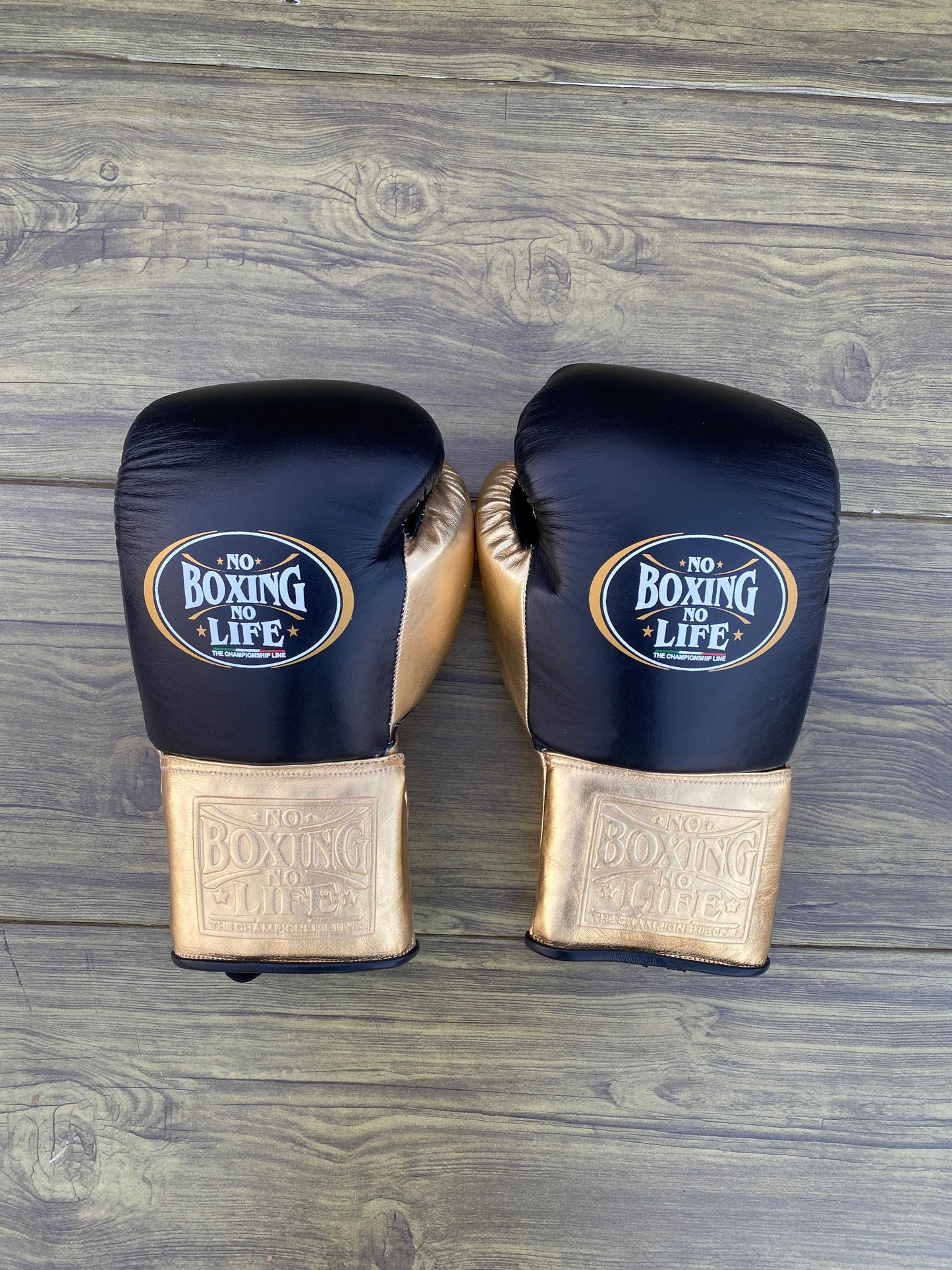 No Boxing No Life set, NBNL Black/Gold Boxing set, No Boxing No Life Head Guard